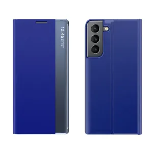 Hurtel Nové pouzdro Sleep Case pro Samsung Galaxy A14 flip cover stand blue