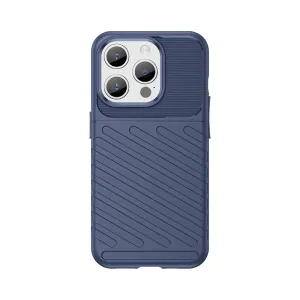 Hurtel Obrněné pouzdro iPhone 15 Pro Thunder - modré