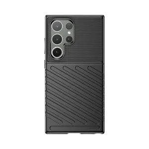 Hurtel Obrněné pouzdro Thunder pro Samsung Galaxy S24 Ultra - černé