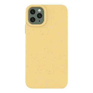 Hurtel Pouzdro Eco Case pro iPhone 11 Pro silikonové pouzdro na telefon žluté barvy