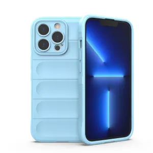 Hurtel Pouzdro Magic Shield pro iPhone 13 Pro Max flexibilní pancéřové pouzdro světle modré