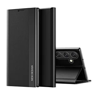 Hurtel Pouzdro Sleep Case Pro pro Samsung Galaxy A24 4G s flipovým krytem a stojánkem, černé