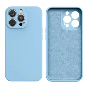 Hurtel Silikonové pouzdro iPhone 13 Pro Max silikonové pouzdro světle modré