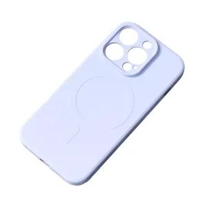 Hurtel Silikonové pouzdro kompatibilní s MagSafe pro iPhone 15 Plus Silikonové pouzdro - modré