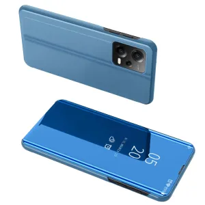 Hurtel Clear View pouzdro pro Xiaomi Redmi Note 12 5G / Poco X5 5G flip cover blue