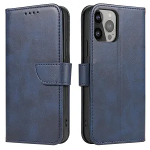 Hurtel Magnetické pouzdro pro Xiaomi Redmi Note 12 5G / Poco X5 5G flip cover wallet stand blue