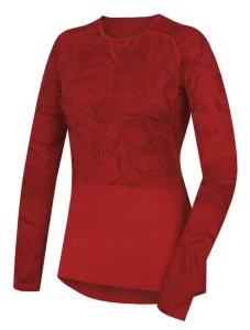 Husky Merino Thermal Underwear Dámské tričko s dlouhým rukávem Red - S