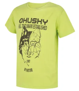 Husky Kids funkční tričko Tash K světle zelená - 140 #5466867