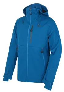 Husky Pánská softshellová bunda Sauri M modrá - XL