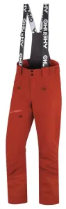 HUSKY pánské lyžařské kalhoty Gilep M, tmavě cihlové - M