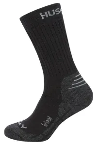 Dětské ponožky HUSKY All Wool, černé - 30/32