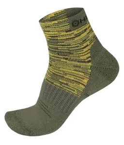 Husky Ponožky Hiking khaki/zelená - L(41/44)