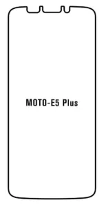 Hydrogel - matná ochranná fólie - Motorola Moto E5 Plus