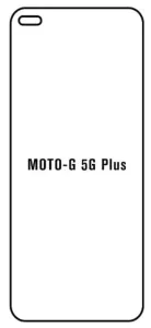 Hydrogel - matná ochranná fólie - Motorola Moto G 5G Plus