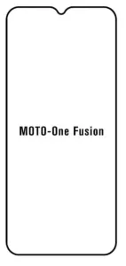 Hydrogel - matná ochranná fólie - Motorola One Fusion