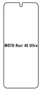 Hydrogel - matná ochranná fólie - Motorola Razr 40 Ultra
