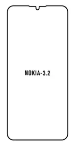 Hydrogel - matná ochranná fólie - Nokia 3.2