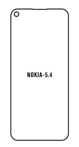 Hydrogel - matná ochranná fólie - Nokia 5.4