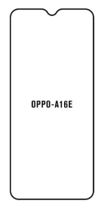 Hydrogel - matná ochranná fólie - OPPO A16e