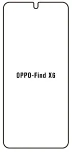 Hydrogel - matná ochranná fólie - OPPO Find X6