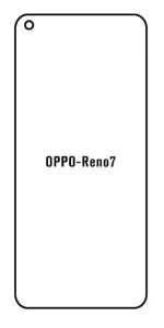 Hydrogel - matná ochranná fólie - OPPO Reno7 4G