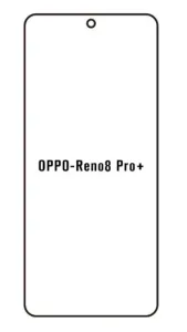 Hydrogel - matná ochranná fólie - OPPO Reno8 lite