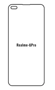 Hydrogel - matná ochranná fólie - Realme 6 Pro