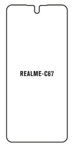 Hydrogel - matná ochranná fólie - Realme C67