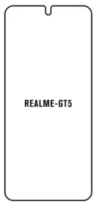 Hydrogel - matná ochranná fólie - Realme GT5