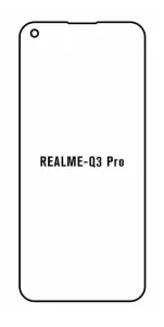 Hydrogel - matná ochranná fólie - Realme Q3 Pro