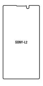 Hydrogel - matná ochranná fólie - Sony Xperia L2