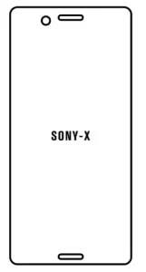 Hydrogel - matná ochranná fólie - Sony Xperia X