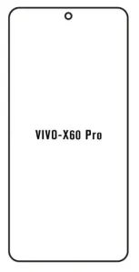 Hydrogel - matná ochranná fólie - Vivo X60 Pro