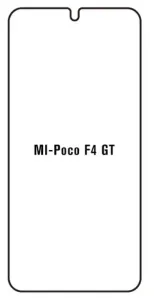 Hydrogel - matná ochranná fólie - Xiaomi Poco F4 GT