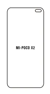 Hydrogel - matná ochranná fólie - Xiaomi Poco X2