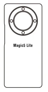 Hydrogel - matná zadní ochranná fólie - Huawei Honor Magic 5 lite