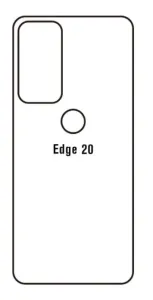 Hydrogel - matná zadní ochranná fólie - Motorola Edge 20