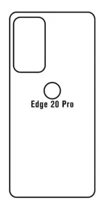 Hydrogel - matná zadní ochranná fólie - Motorola Edge 20 Pro
