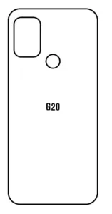 Hydrogel - matná zadní ochranná fólie - Motorola Moto G20