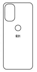 Hydrogel - matná zadní ochranná fólie - Motorola Moto G31