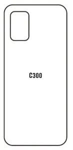 Hydrogel - matná zadní ochranná fólie - Nokia C300