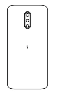 Hydrogel - matná zadní ochranná fólie - OnePlus 7