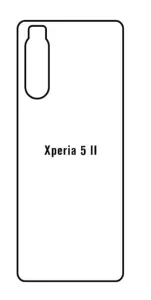 Hydrogel - matná zadní ochranná fólie - Sony Xperia 5 II