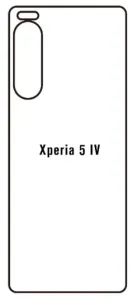Hydrogel - matná zadní ochranná fólie - Sony Xperia 5 IV