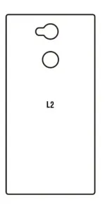 Hydrogel - matná zadní ochranná fólie - Sony Xperia L2