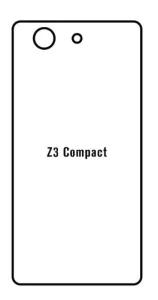 Hydrogel - matná zadní ochranná fólie - Sony Xperia Z3 compact