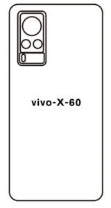 Hydrogel - matná zadní ochranná fólie - Vivo X60