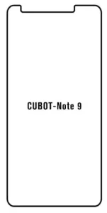 Hydrogel - ochranná fólie - Cubot Note 9
