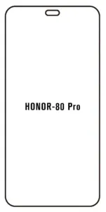Hydrogel - ochranná fólie - Huawei Honor 80 Pro  (case friendly)