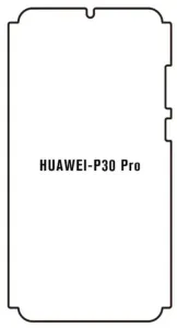 Hydrogel - ochranná fólie - Huawei P30 Pro, typ výřezu 3